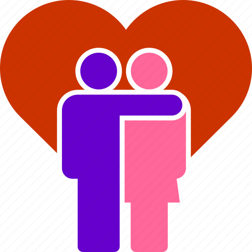 Back, couple, girl, heart, love, together, boy icon - Download on Iconfinder