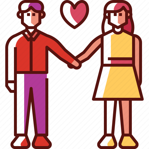 Hold, hold hands, hand, holding, couple, love, heart icon - Download on Iconfinder
