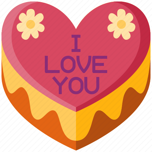 Cake, celebration, dessert, sweet, food, bakery, valentine icon - Download on Iconfinder