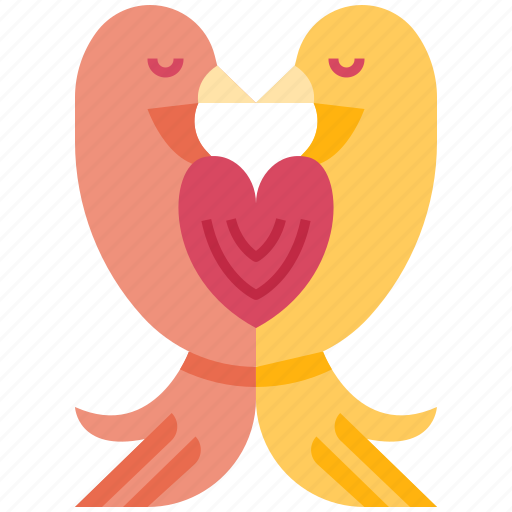 Doves, wedding, pigeon, birds, love birds, love, valentine icon - Download on Iconfinder
