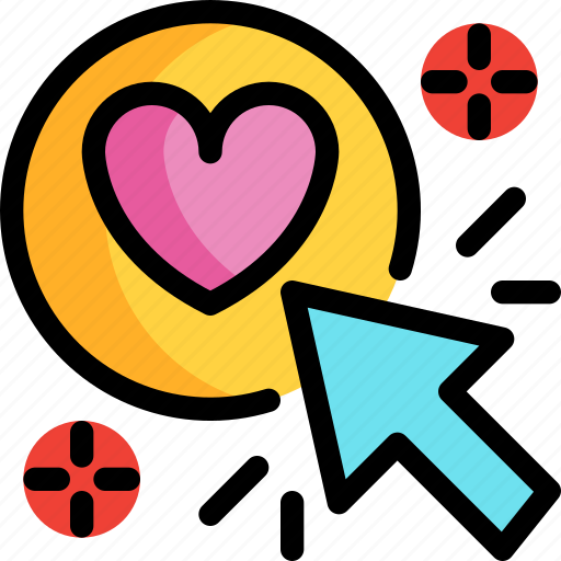 Click, day, heart, love, valentines icon - Download on Iconfinder