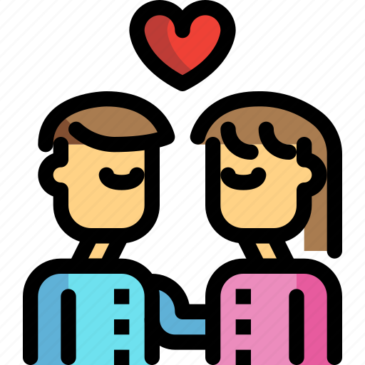Couple, day, kiss, love, valentines icon - Download on Iconfinder