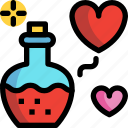 day, heart, love, potion, valentines