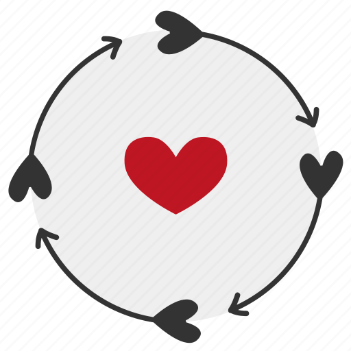 Arrow, heart, love, relationships icon - Download on Iconfinder