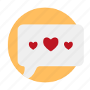 chat, heart, letter, love, love confession, message, relationships