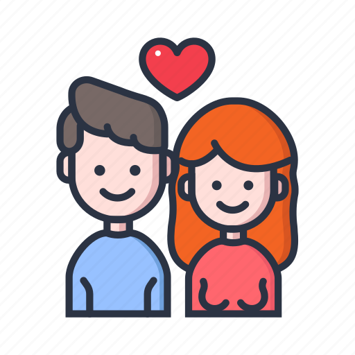 Couple, love, heart, valentine, romance, romantic, valentines icon - Download on Iconfinder