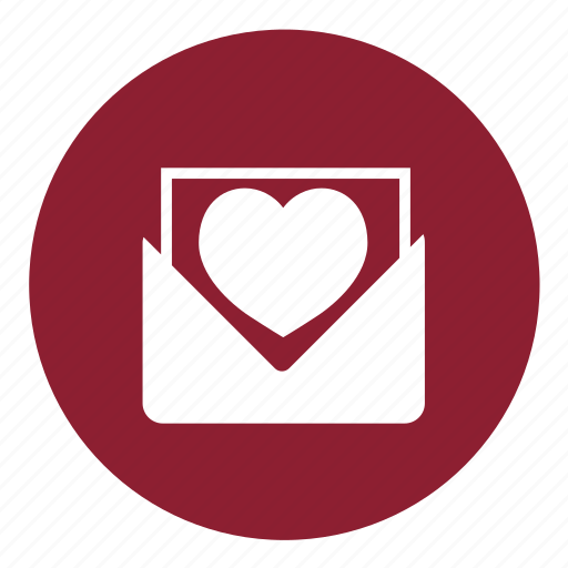 Heart, letter, love, love letter, valentine, valentines, email icon - Download on Iconfinder