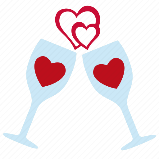 Glass, love, romantic wine, valentine, wine icon - Download on Iconfinder