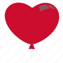 balloon, love, romance, valentine