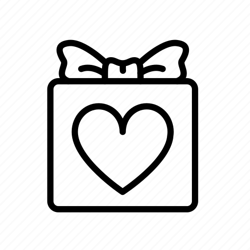 Gift, love, valentine, box, package, present, romance icon - Download on Iconfinder