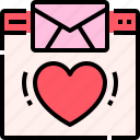 alert, message, mail, heart, love, romantic, romanticism
