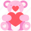bear, toy, heart, love, romantic, romanticism, marriage 