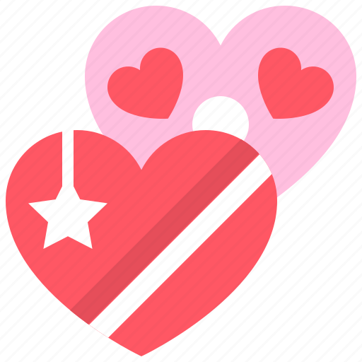 Chocolate, box, gift, heart, love, romantic, romanticism icon - Download on Iconfinder