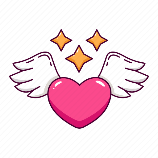 Valentine, heart, love, happy, pink, cute, romance icon - Download on Iconfinder