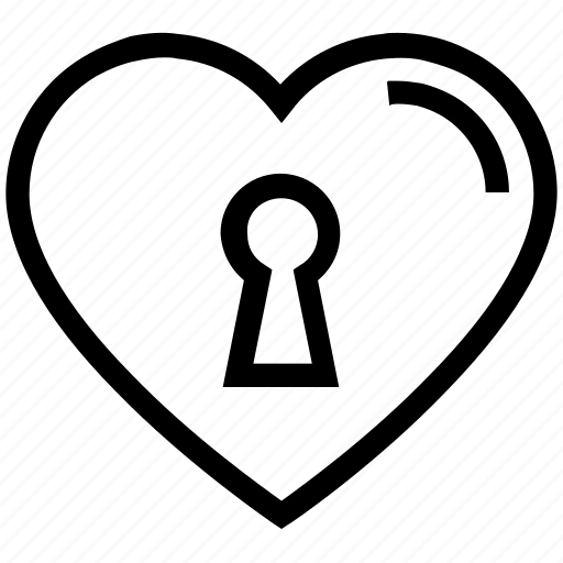 Dating, heart, heart lock, lock, love, valentine’s day icon - Download on Iconfinder