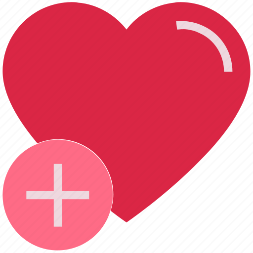 Add, heart, love, plus, valentine’s day icon - Download on Iconfinder
