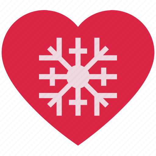 Cold, heart, love, snow, valentine’s day, winter icon - Download on Iconfinder