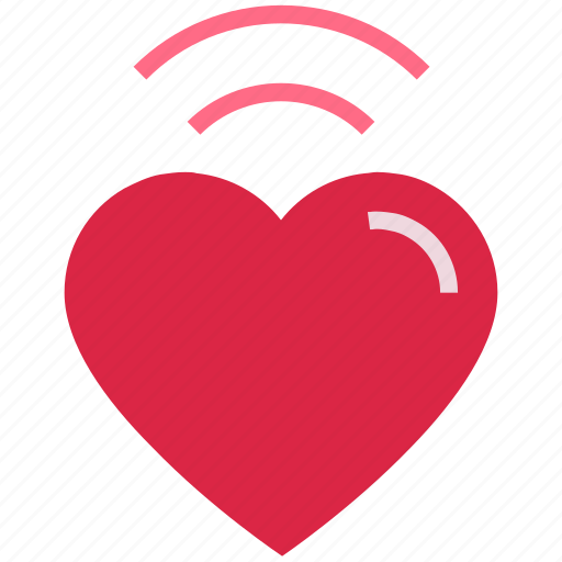 Heart, heart hotspot, heart signals, internet, love, valentine’s day, wireless icon - Download on Iconfinder