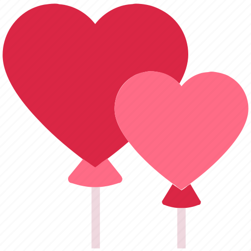 Balloons, heart, love, party, romance, valentine’s day icon - Download on Iconfinder