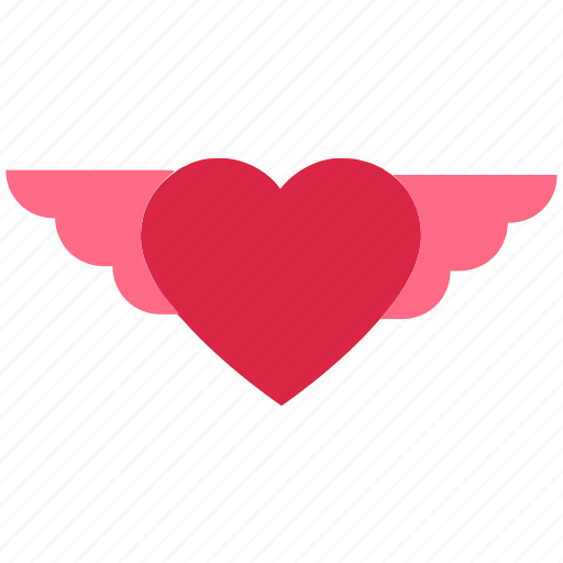 Air, fly, heart, love, valentine’s day, wing icon - Download on Iconfinder