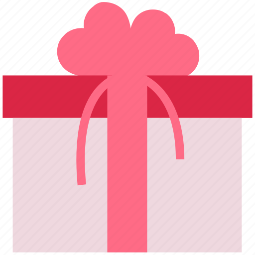 Gift, gift box, love, present, ribbon, romance, valentine’s day icon - Download on Iconfinder