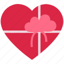 gift, gift box, heart, love, present, romance, valentine’s day