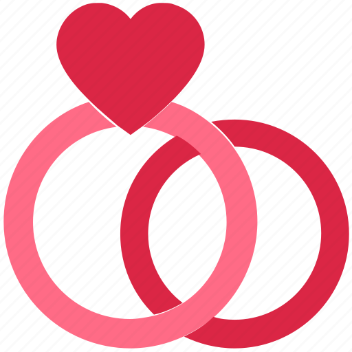 Couple, engagement, heart, love, rings, valentine’s day, wedding icon - Download on Iconfinder