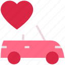 car, couple car, heart, love, romance, traveling, valentine’s day