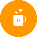 coffee, cup, day, heart, love, romance, valentines