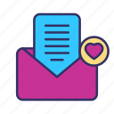 email, notification, mail, envelope, valentines day, valentine, romantic