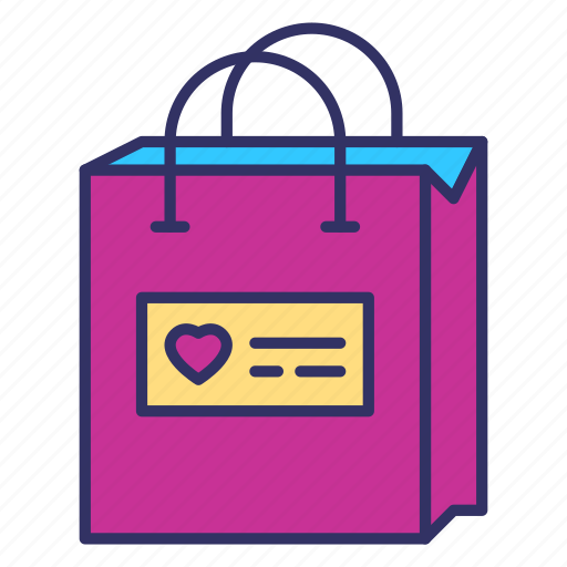 Valentines, bag, romance, shopping, buy, sale, tag icon - Download on Iconfinder