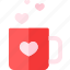 valentine, heart, love, romantic, valentinesday, coffee 