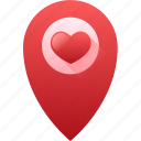 valentine, heart, love, romantic, valentinesday, location