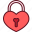 valentine, heart, love, romantic, valentinesday, lock 