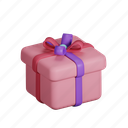 gift, present, souvenir, box, ribbon, package
