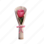 roses, bouquet, wrap, flower, romantic, valentine 