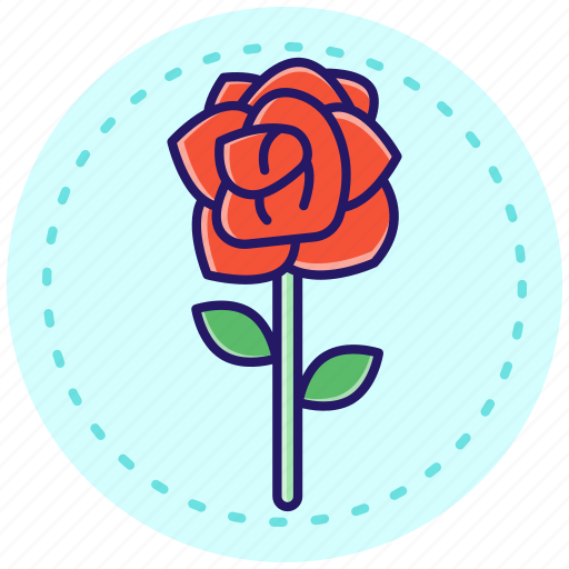 Rose, flower, love, nature, valentine, background, floral icon - Download on Iconfinder