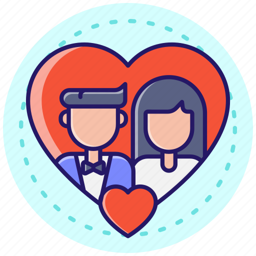 Couple, love, man, woman, people, female, happy icon - Download on Iconfinder