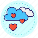 love clouds, love-atmosphere, love-in-the-air, cloud, heart, happy, romance, romantic, sky