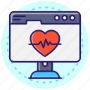 heartbeat monitor, ecg-machine, heart-rate-machine, heartbeat, ecg-monitor, medical, cardiogram, healthcare, monitor