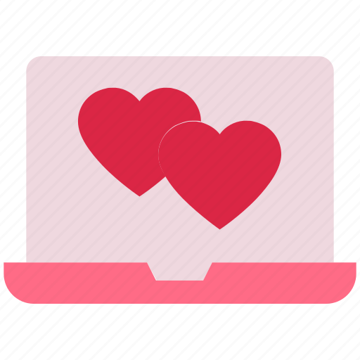 Dating, heart, laptop, love, macbook, online, valentine’s day icon - Download on Iconfinder