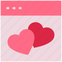 chat, dating, heart, love, social, valentine’s day, website 