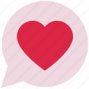chat, heart, love, message, private, romance, valentine’s day
