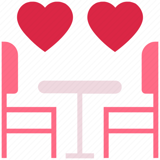 Dinner, heart, love, restaurant, romance, valentine’s day icon - Download on Iconfinder
