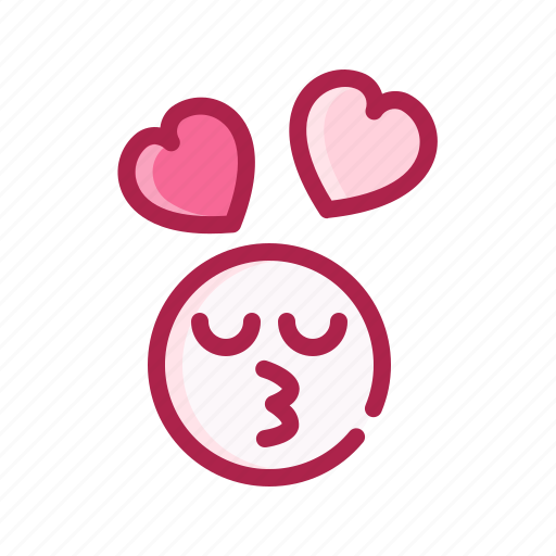 Emoji, emoticon, face, heart, love, romantic, valentine icon - Download on Iconfinder