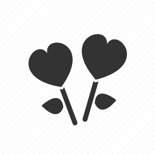 Flower, heart, love, romantic, valentine icon - Download on Iconfinder