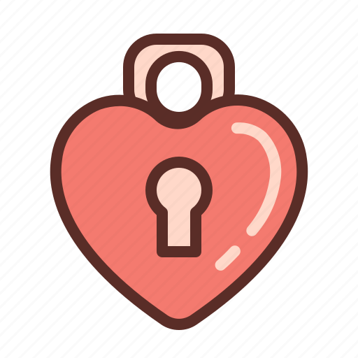 Padlock, love, romantic, valentine icon - Download on Iconfinder