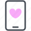 favoutire, message, flirt, heart, love, mobile, phone 