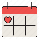 valentines, love, date, event, calendar, favorite, day