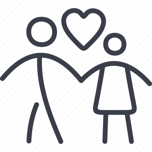 Valentines day, couple in love, feelings, love icon - Download on Iconfinder